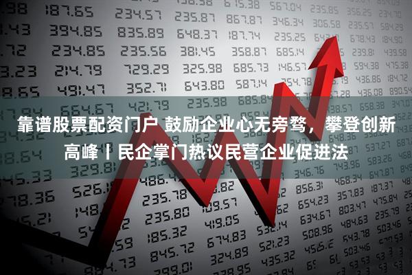 靠谱股票配资门户 鼓励企业心无旁骛，攀登创新高峰丨民企掌门热议民营企业促进法